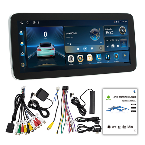 Android 13 Double Din 12.3 Inch Car stereo Universal Touch Screen Android Car radio With Wireless Carplay and Android Auto