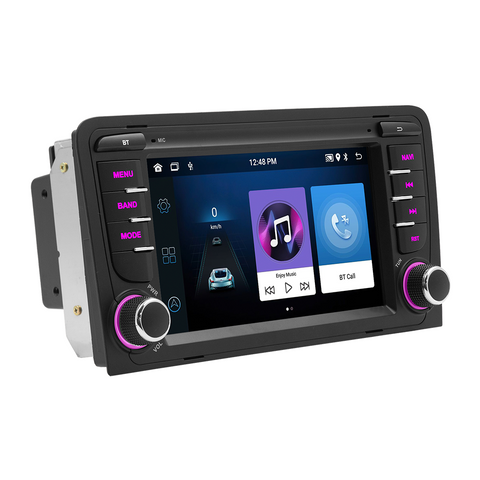 Android Car Radio With Carplay Quad Core 7 Inch Car MP5 Player Navigation Radio GPS Car Stereo Suitable for Audi A3 (2003-2012)