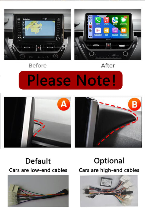 Car Stereo Radio Android 13 GPS Navigation 9 Inch 2din Autoradio Car Multimedia Player for Toyota Corolla E140/150 2006-2013